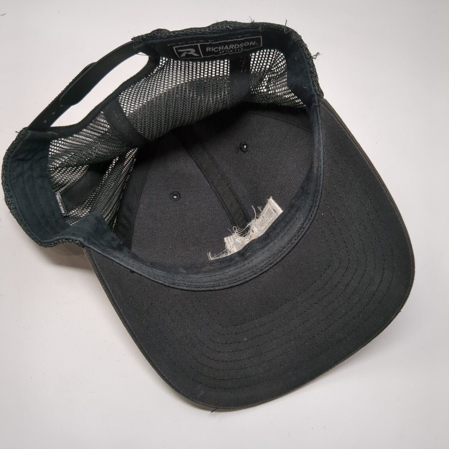 EVL Evlution Nutrition Snapback Trucker Hat Black OSFA Mesh Back Solid