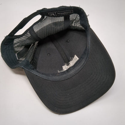 EVL Evlution Nutrition Snapback Trucker Hat Black OSFA Mesh Back Solid