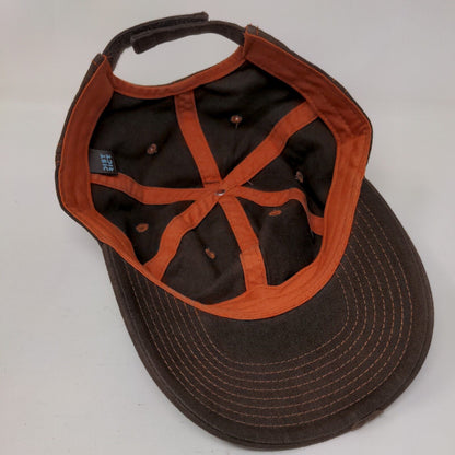Pickled Feet Ultra Running Strapback Hat Brown One Size Adjustable District