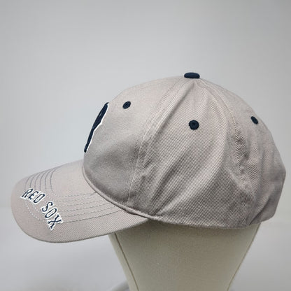 Boston Red Sox MLB Fan Favorite Baseball Cap Gray Blue White One Size Strapback