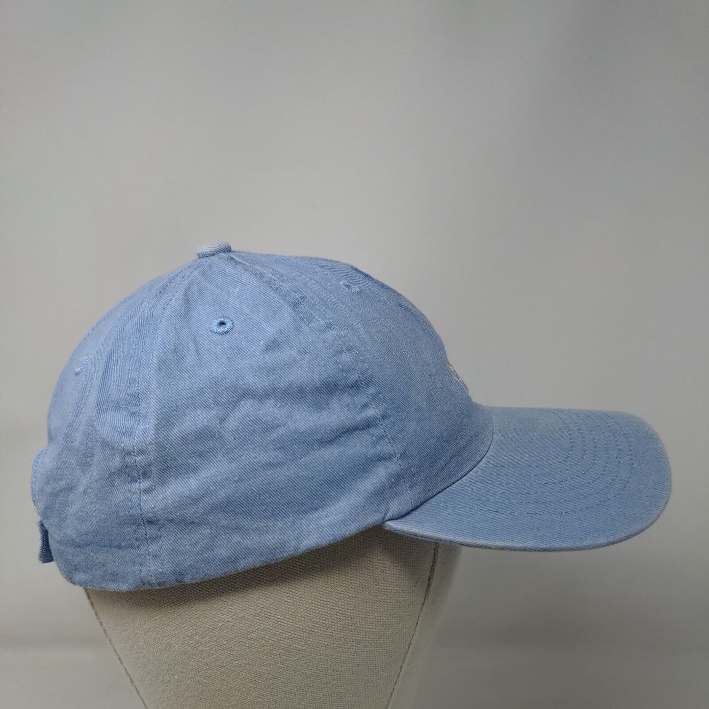 Get It Strapback Hat Blue OSFA Embroidered Adjustable Solid 6 Panel