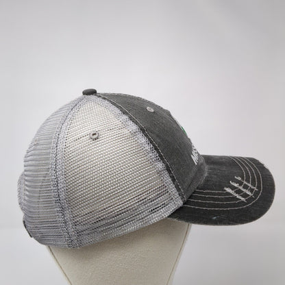 Missouri Tie Strapback Mesh Back Trucker Hat Gray One Size Adjustable