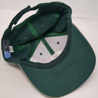 Port and Company Baseball Cap Green One Size Monolithic Hat Adjustable Strapback