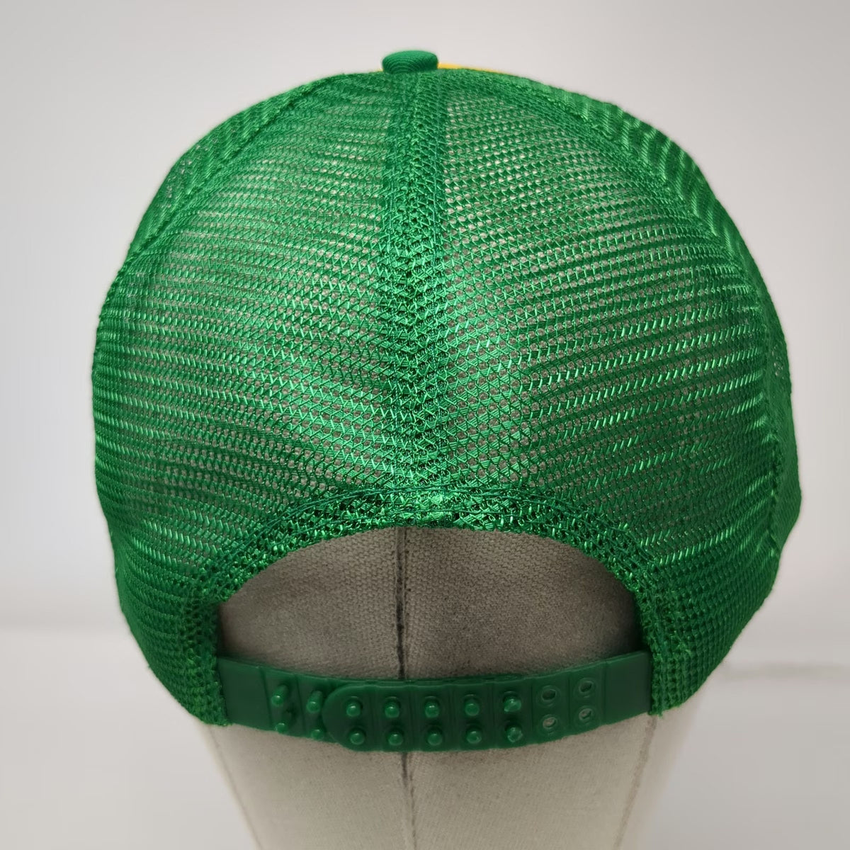 Thunderbird Sportswear Miracle-Gro Green Yellow Trucker Hat Snapback Vintage