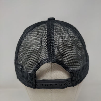 She Classs-A Snapback Trucker Hat Black One Size Adjustable Port Authority