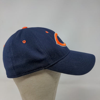 Reebok Men's Fitted Chicago Bears Hat Blue Size OSFA Embroidered C Logo