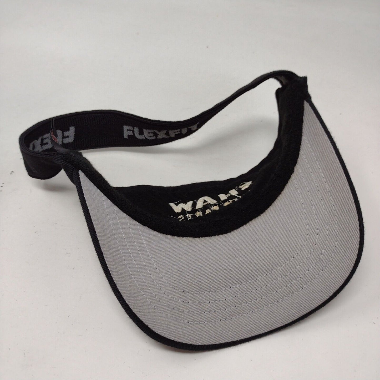 Shaw Auto Parts Fitted Sun Visor Hat Black OSFA Embroidered Flexfit