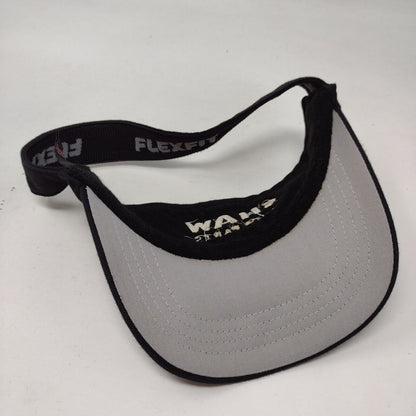 Shaw Auto Parts Fitted Sun Visor Hat Black OSFA Embroidered Flexfit