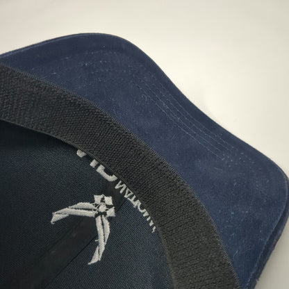 Air National Guard Blue Baseball Cap One Size Fitted Made in USA GoANG Logo Hat