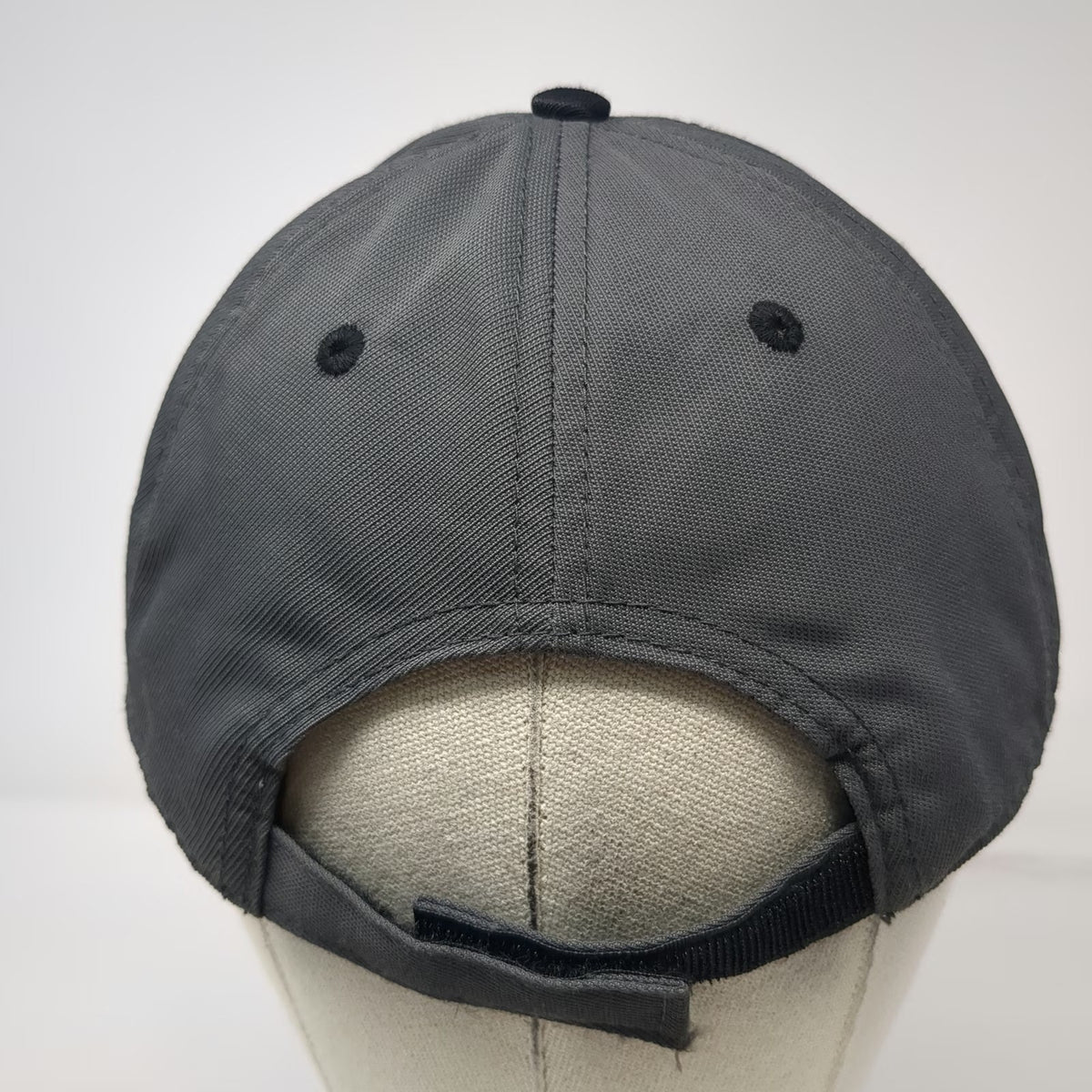 Green Bay Packers NFL Team Apparel Black Gray One Size Strapback Embroidered Hat