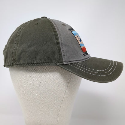Triangle Baseball Cap Green One Size Mount Rushmore National Memorial Hat Cotton