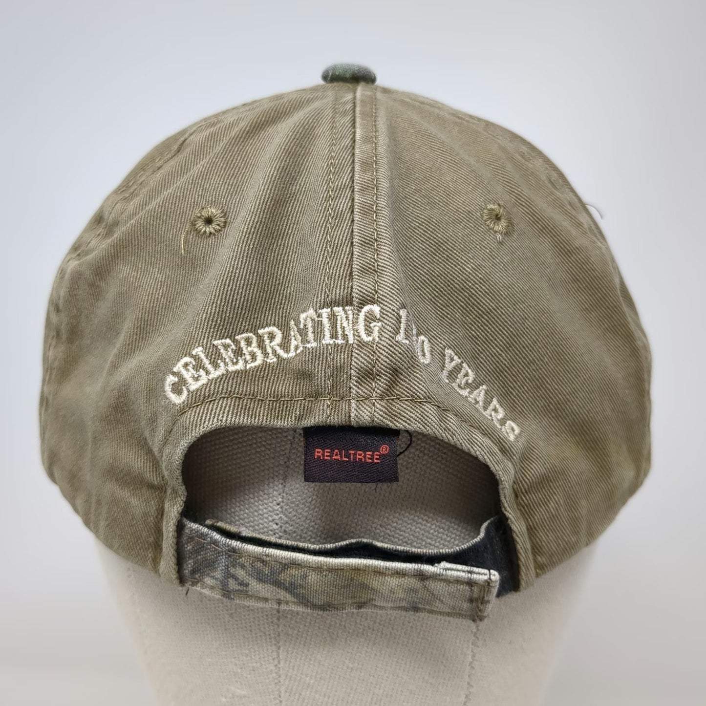 Outdoor Cap Baseball Brown One Size New Hampshire Fish Game 150 Years Camo Hat