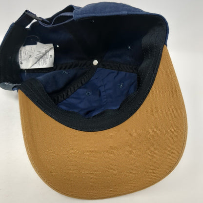 Mountain Leather Patch Strapback Hat Multi One Size Columbia 6 Panel