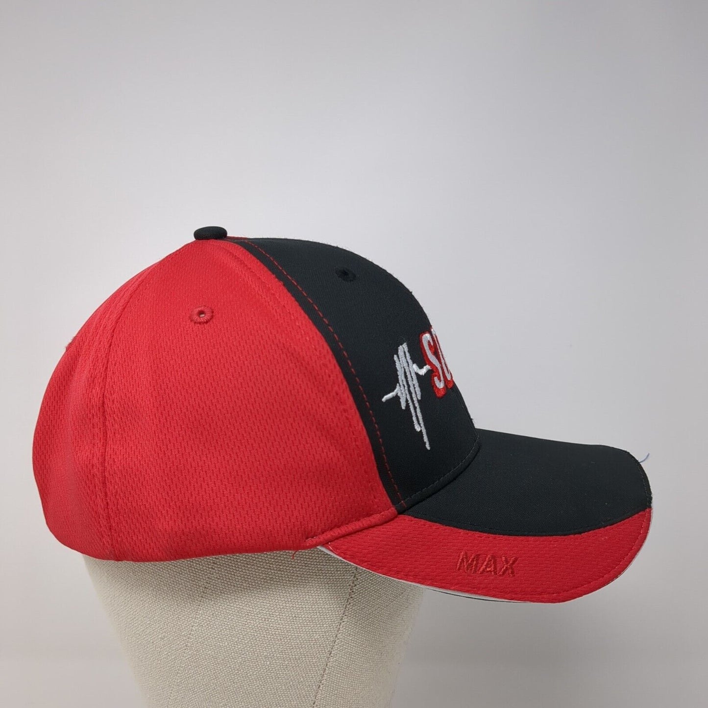 SOS Strapback Hat Multi One Size Adjustable Colorblock Triple Crown