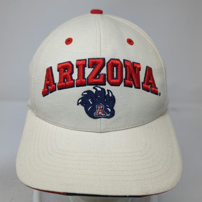 Arizona Wildcats NCAA Twins Enterprise Cap Beige Red Blue One Size Hat Strapback