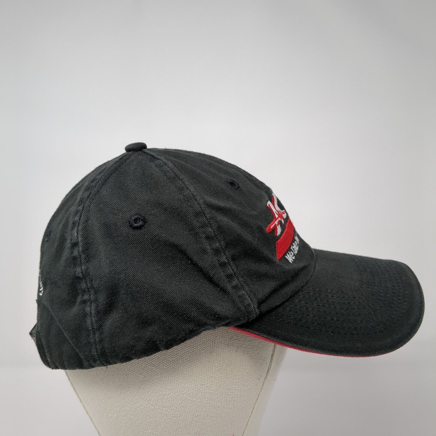Action Motor Sports We Take Your Fun Seriously Strapback Hat Black OS Patriotic