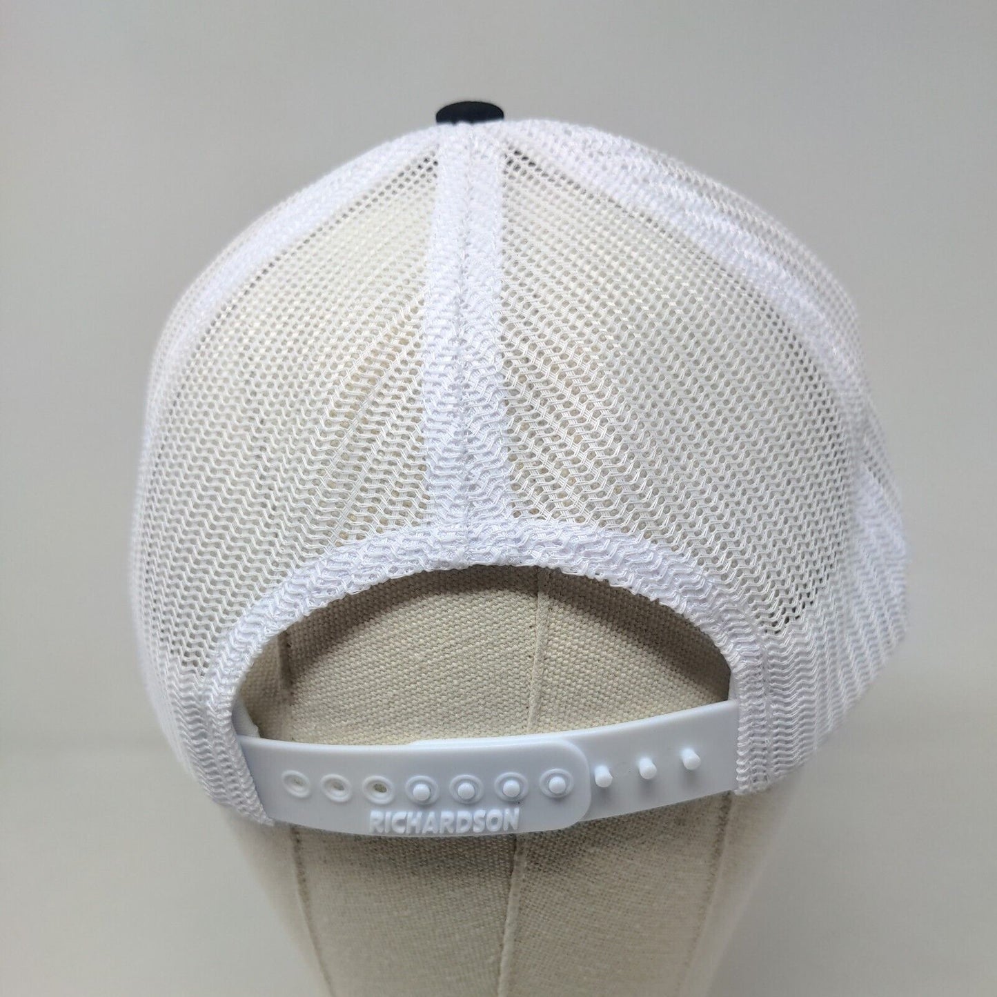 Richardson Men's Snapback Mesh Back Hat Blue White Style 112 DH Griffin Logo