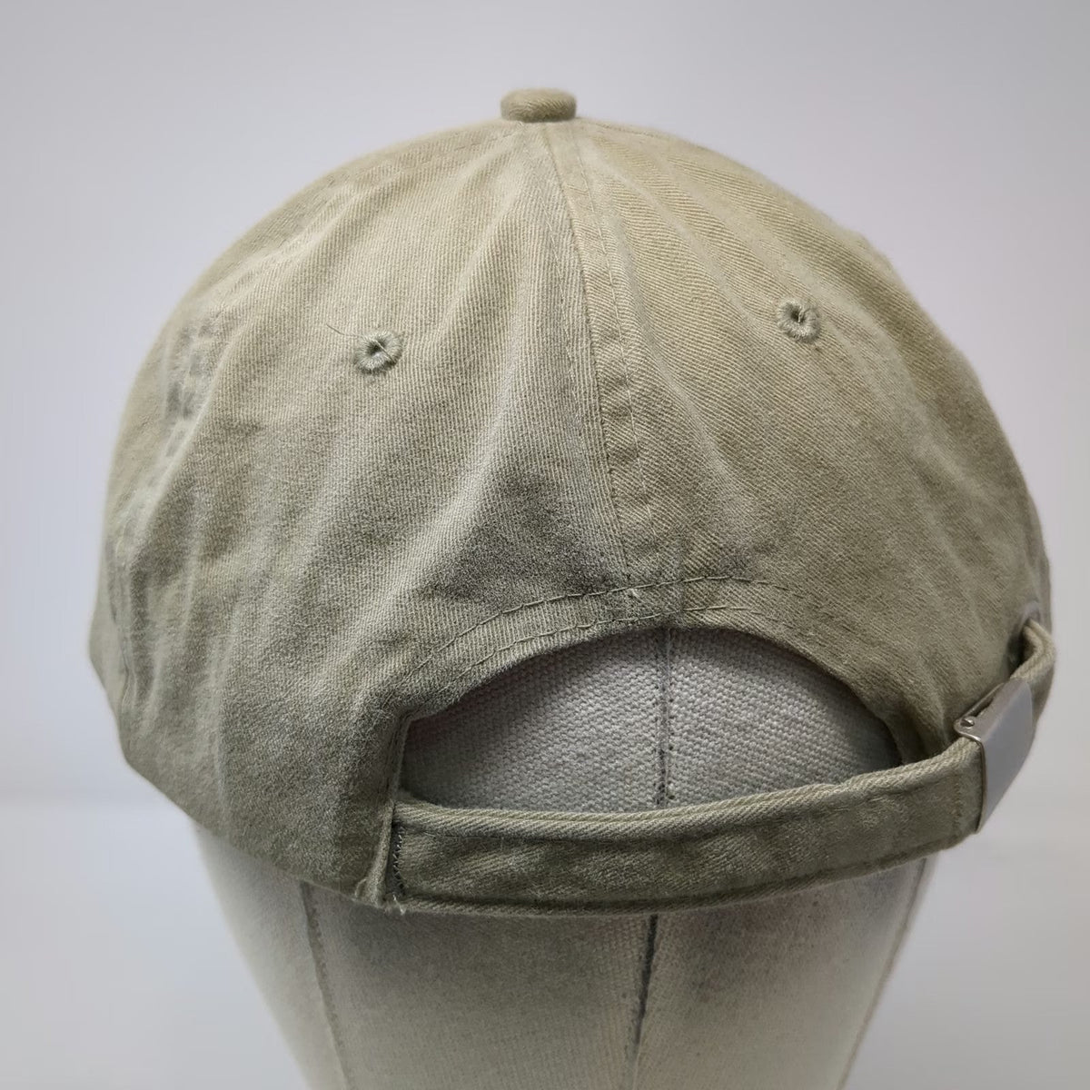 Cameo Aruba Palm Tree Beige Baseball Cap One Size Brushed Cotton Hat Slideback
