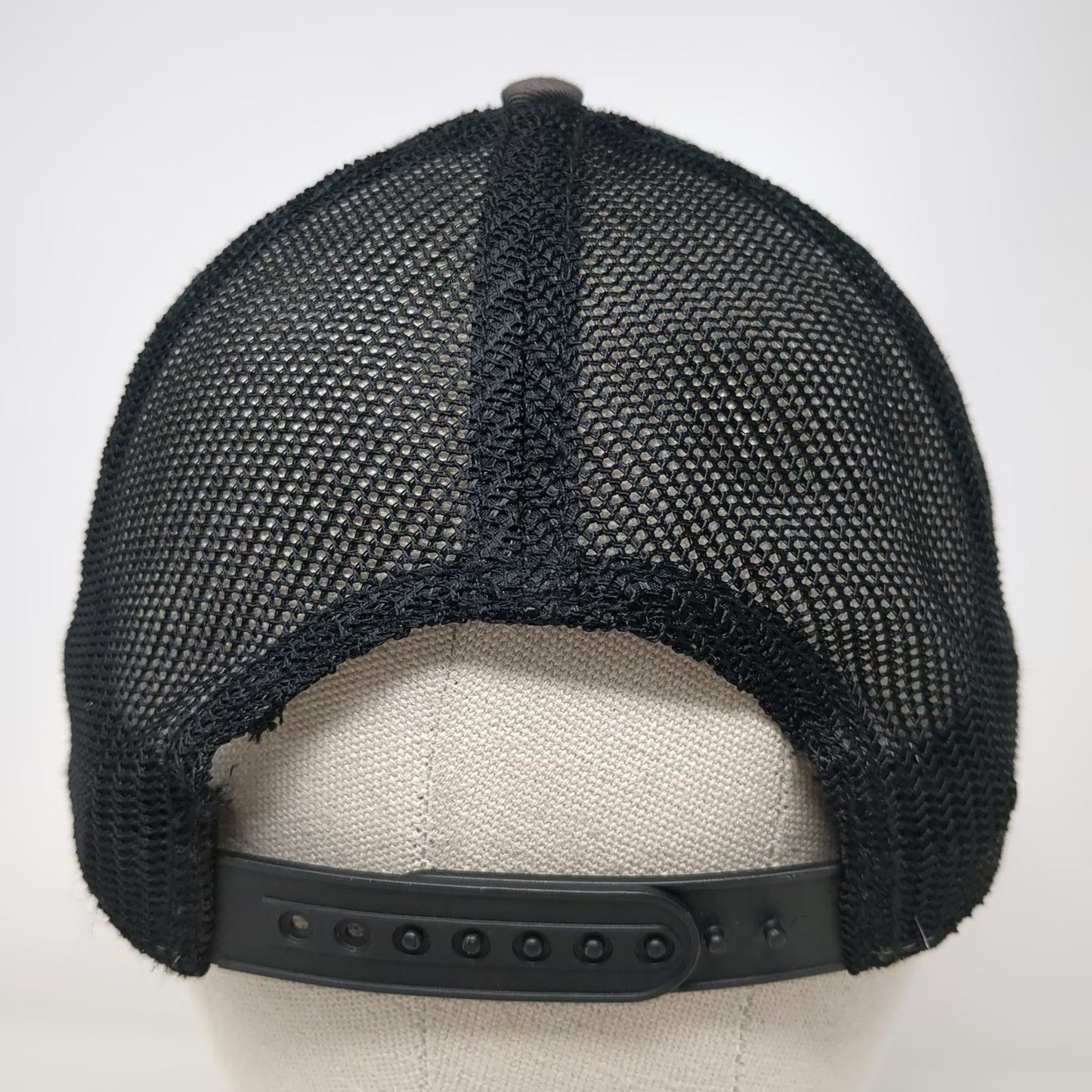 Otto Trucker Hat Gray One Size Creekstone Farms Beef Barn Patch Snapback Mesh