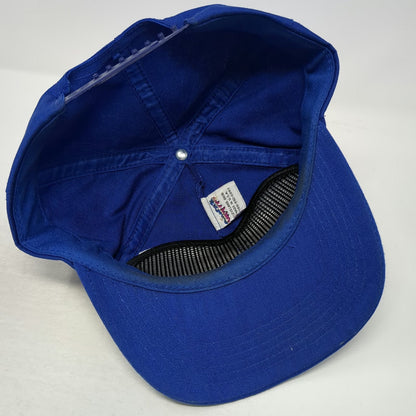 Great Caps 5 Panel Blue One Size Snapback Hat Gorman-Rupp Pumps Industrial USA