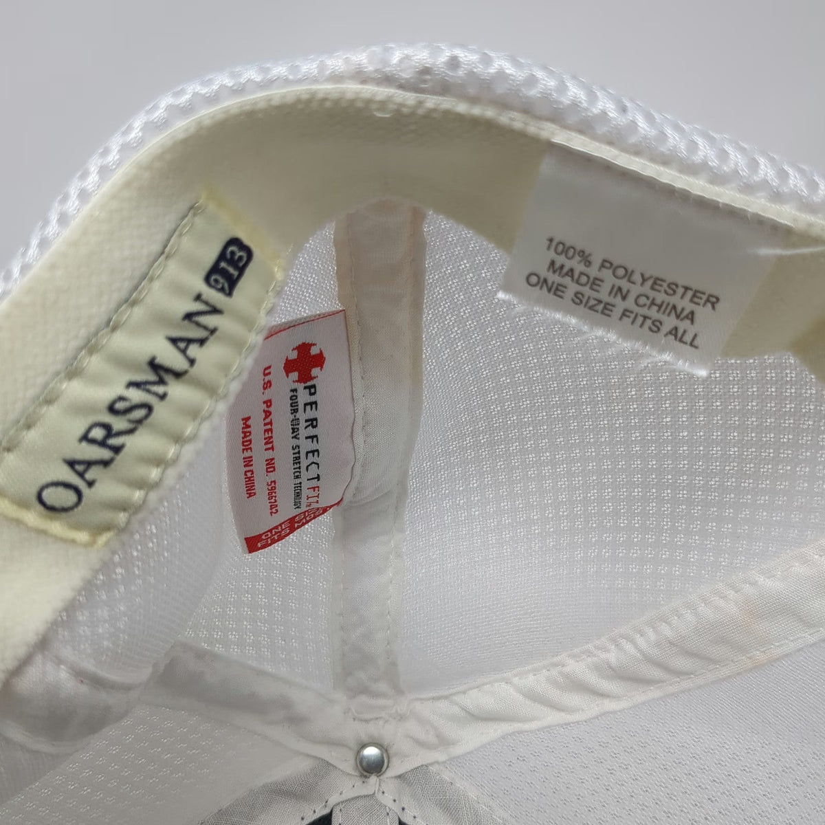 Oarsman 913 Baseball Cap Blue One Size US Coast Guard Mesh Back Stretch Fit Hat