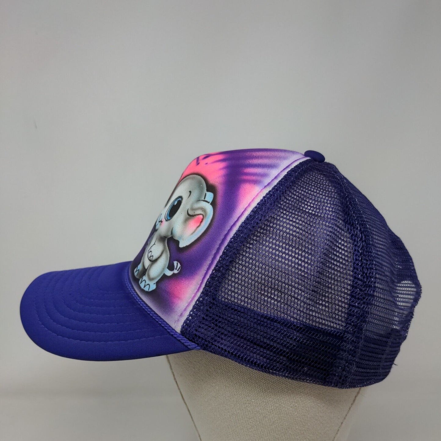 Baby Elephant Snapback Mesh Back Rope Trucker Hat Multi One Size Nissin