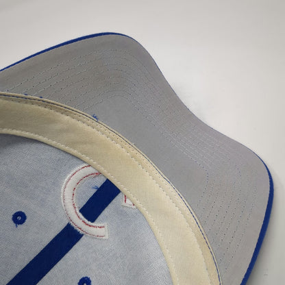 Chicago Cubs MLB Outdoor Cap Baseball Cap Blue One Size Strapback Hat Side Logo