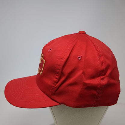 San Francisco 49ers NFL Sports Specialties Snapback Hat Red Champions Vintage