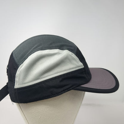 Ciele Athletics 5 Panel Black Gray One Size Running Training Hat Mesh Breathable