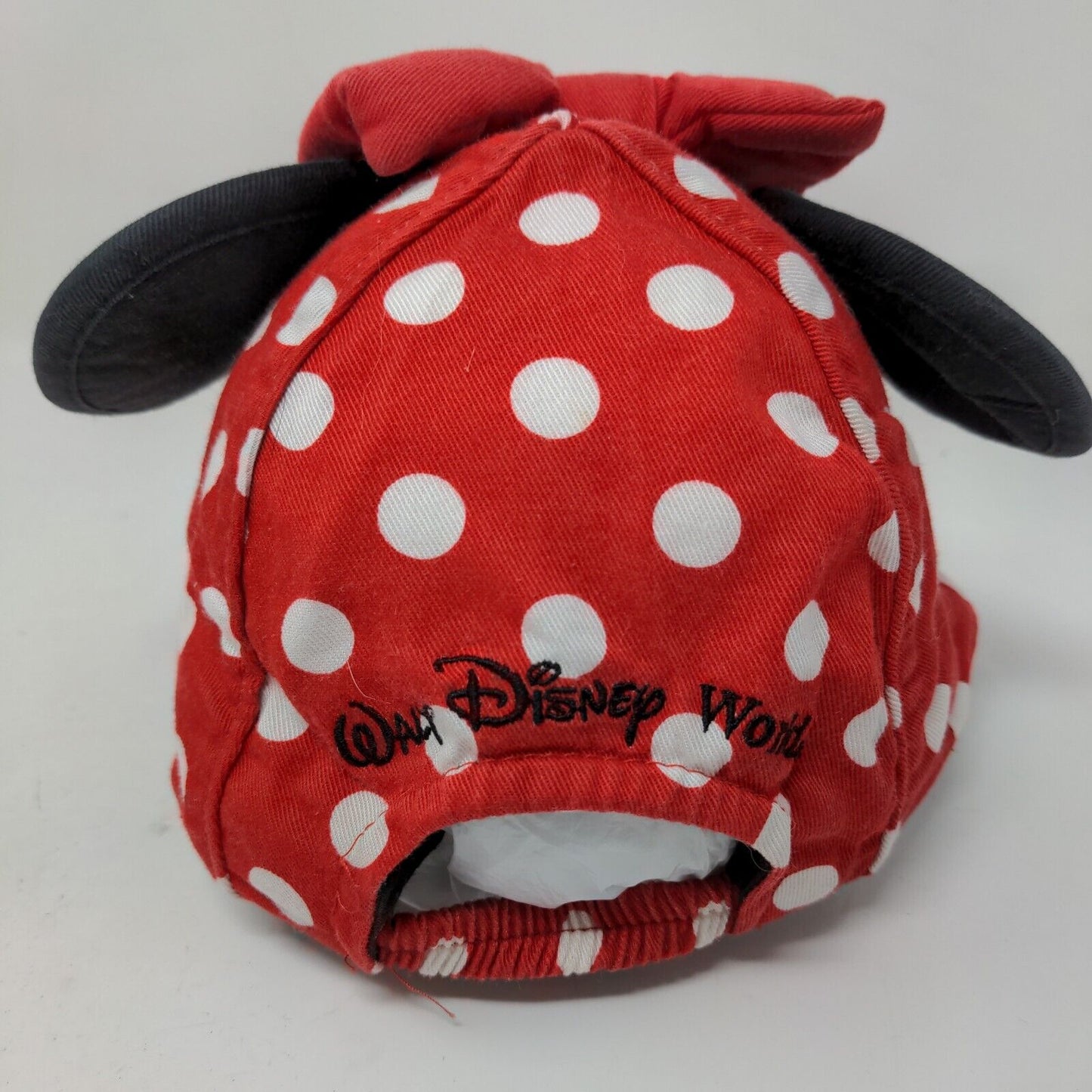 Walt Disney World Girl's Stretchy Toddler Hat Multicolor Minnie Mouse Ears