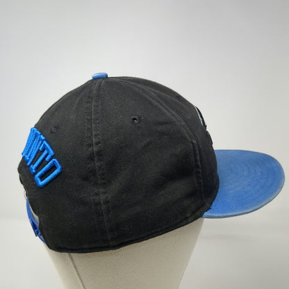 New Era Toronto Blue Jays MLB Snapback Black Blue Hat One Size Embroidered Logo