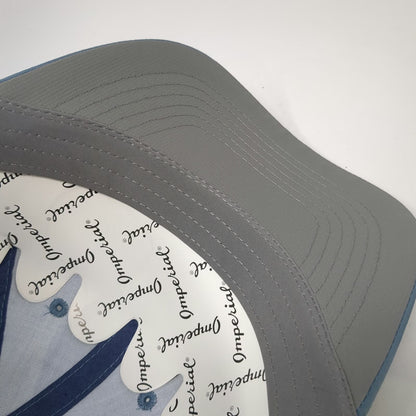 Imperial Baseball Cap Blue One Size AJGA Low Profile Recycled Polyester Hat