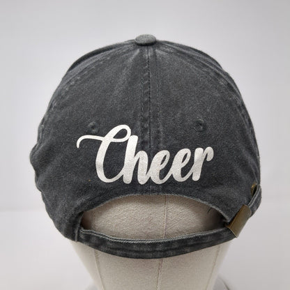 Wildcats Cheer Slideback Hat Gray One Size Adjustable Anvil 6 Panel