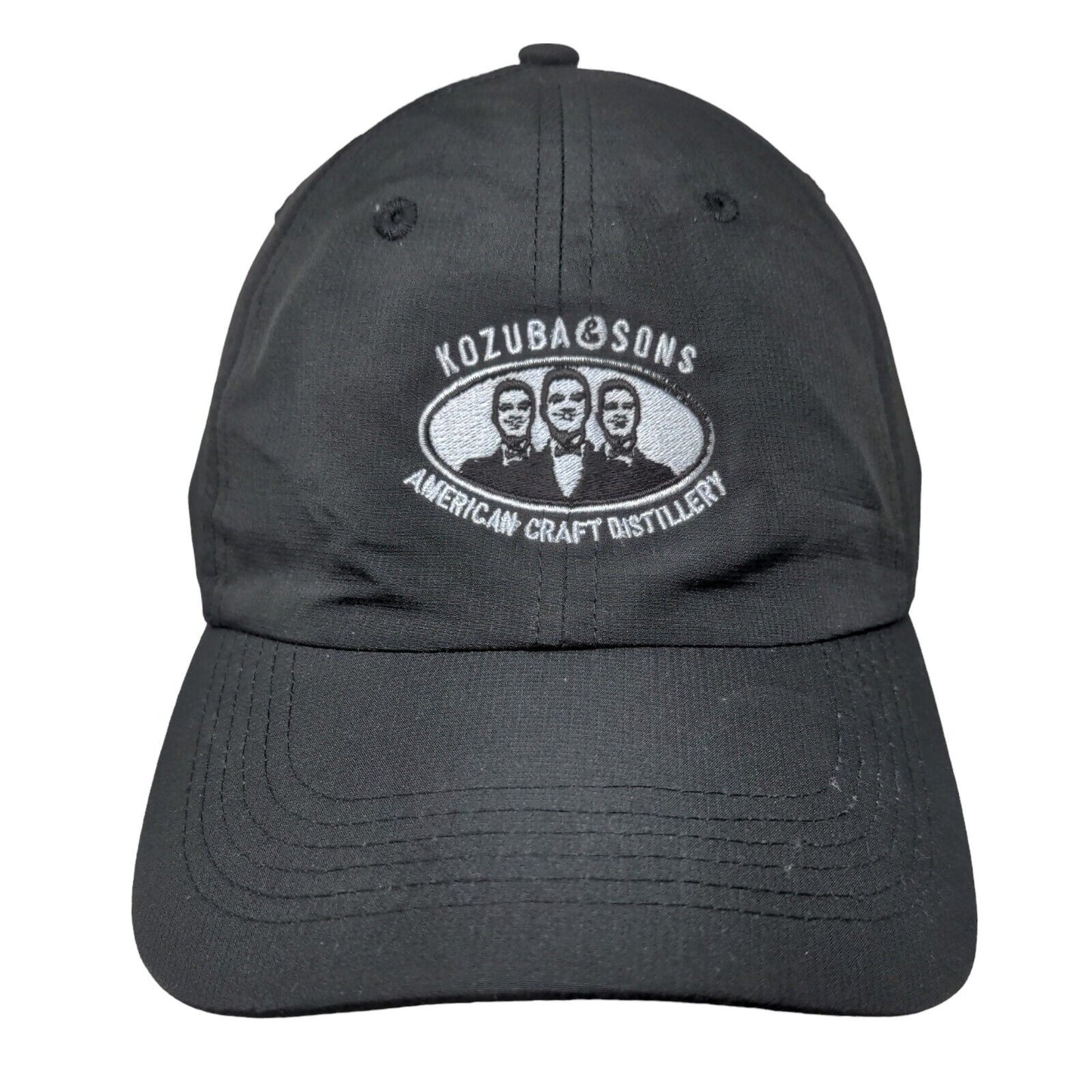 Kozuba & Sons American Craft Distillery Strapback Hat Black OSFA Antigua