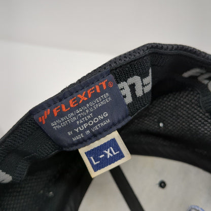 Blasi Construction Fitted Mesh Back Hat Black L-XL Flexfit Yupoong