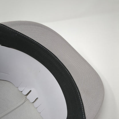 UKIAH Snapback Trucker Hat Gray OS Adjustable Mesh Back The Classics Yupoong