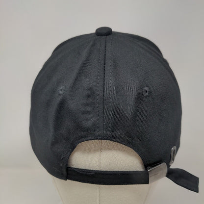 Unbranded Slideback Hat Black One Size Adjustable Vent Holes Blank