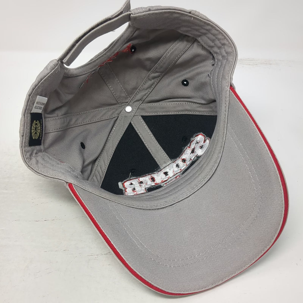 SMI Properties Baseball Cap Gray One Size Mike Skinner NASCAR Toyota Tundra Hat