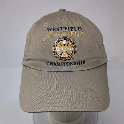 Westfield Junior PGA Championship Slideback Hat Tan One Size American Dry Goods
