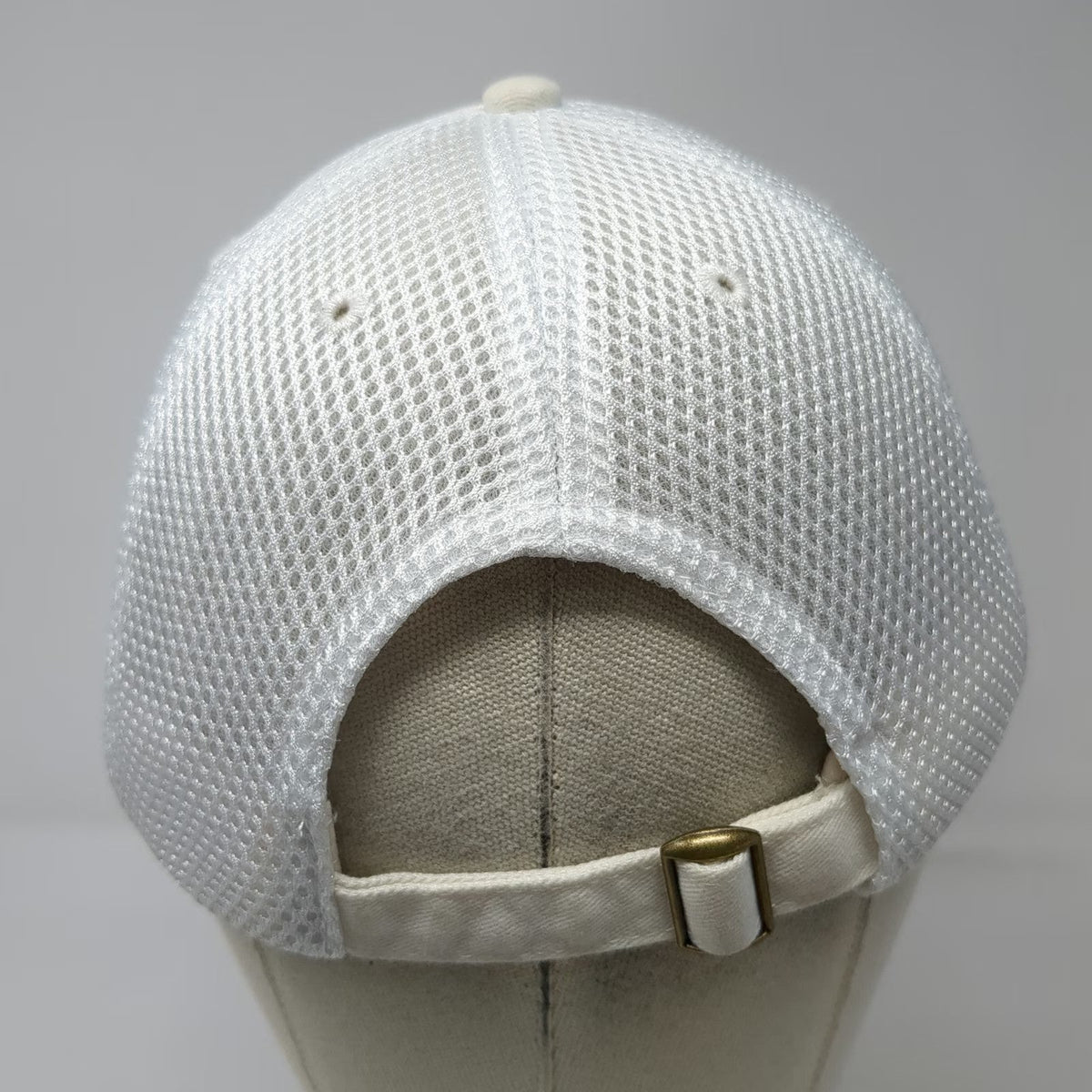 Cap America Baseball Cap White One Size Miller Lite Mesh Slideback Golf Hat
