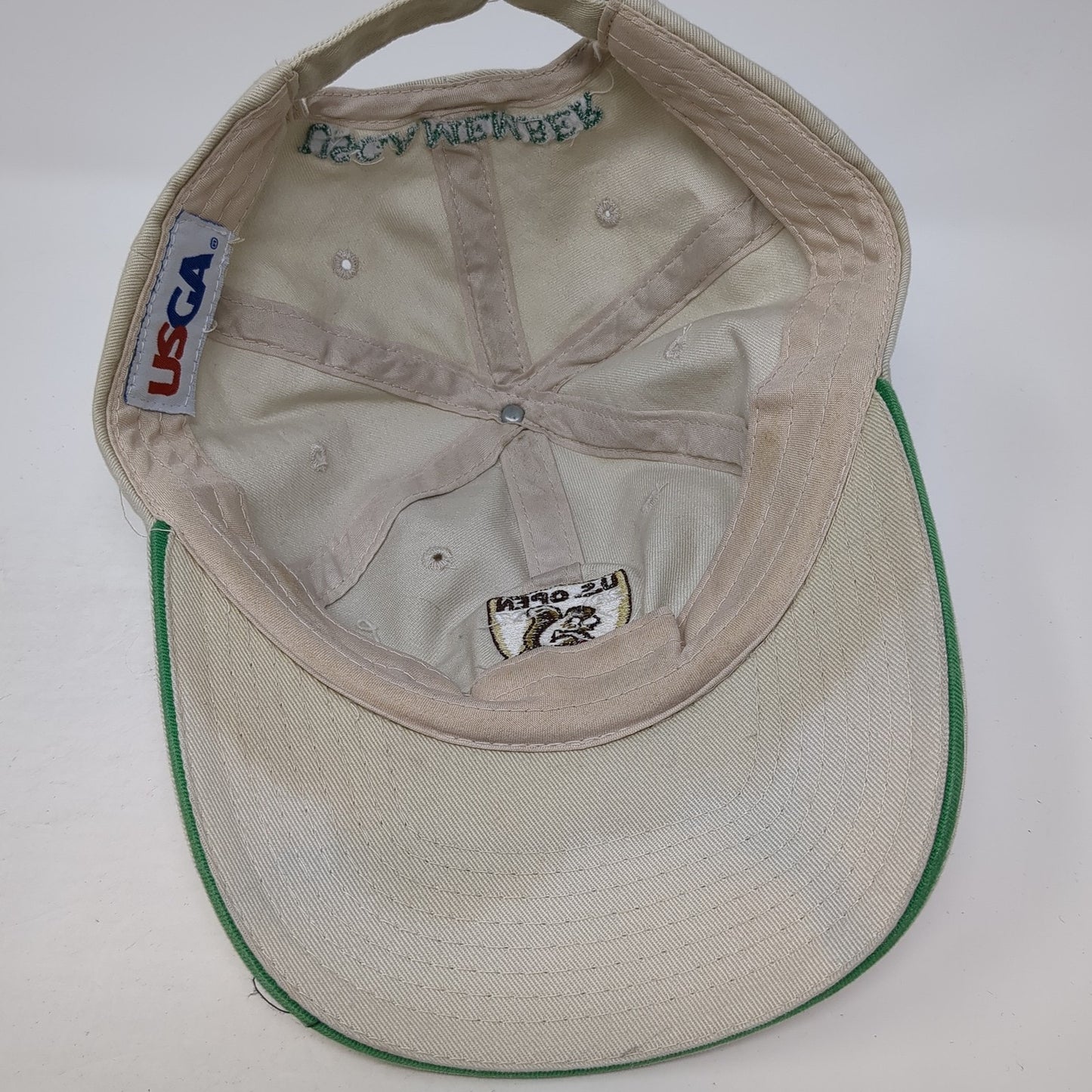 US Open 2007 Oakmont USGA Member Baseball Cap Beige OS Adjustable Embroidered