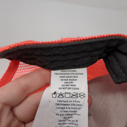 prAna Snapback Mesh Back Trucker Hat Multi One Size Geometric Adjustable