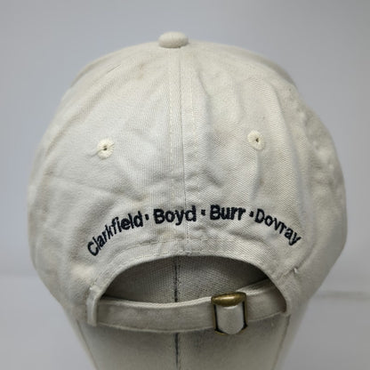 Prairie Grain Partners Baseball Cap Beige OSFM Cotton Slideback Hat Embroidery