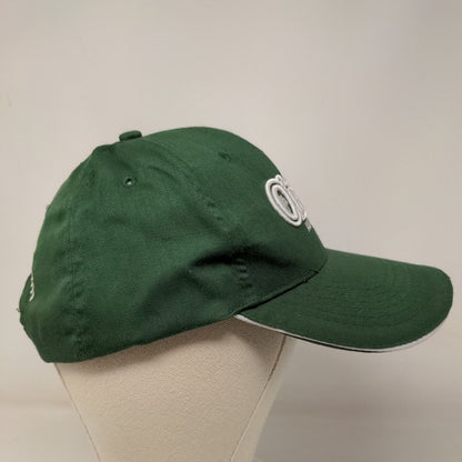 O'Reily Auto Parts Men's Strapback Hat Green Embroidered Logo Adjustable