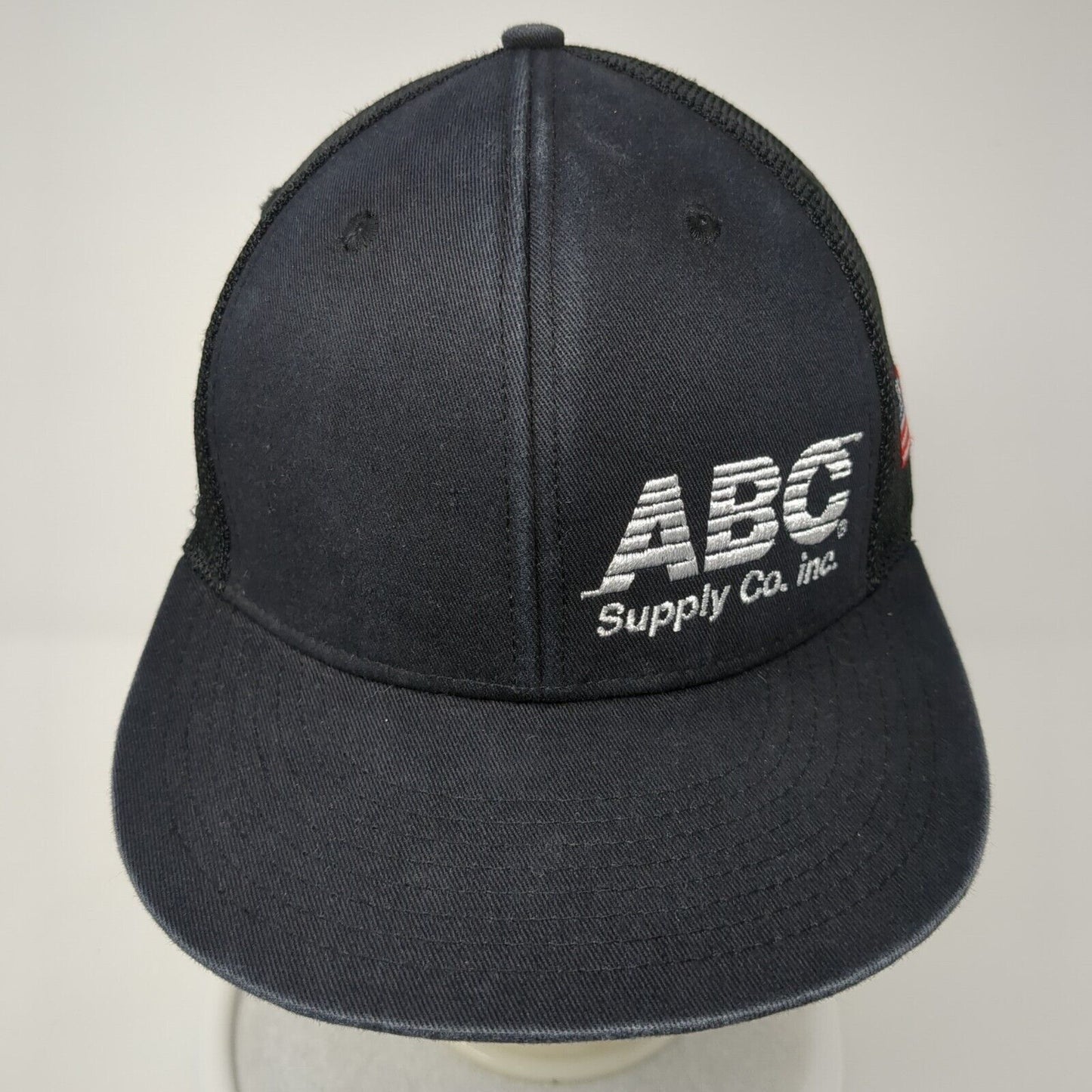 ABC Supply Co Inc. Snapback Trucker Hat Blue One Size Mesh Back 6 Panel