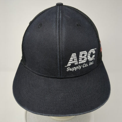 ABC Supply Co Inc. Snapback Trucker Hat Blue One Size Mesh Back 6 Panel