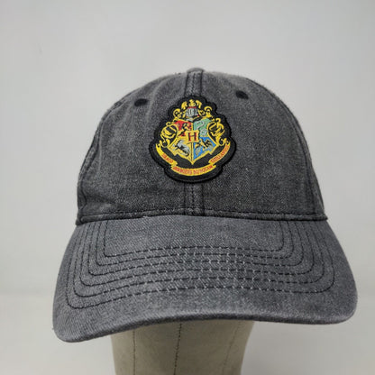 Harry Potter Men's Slideback Hat Gray Size OSFM Embroidered Logo 14+ Hogwarts