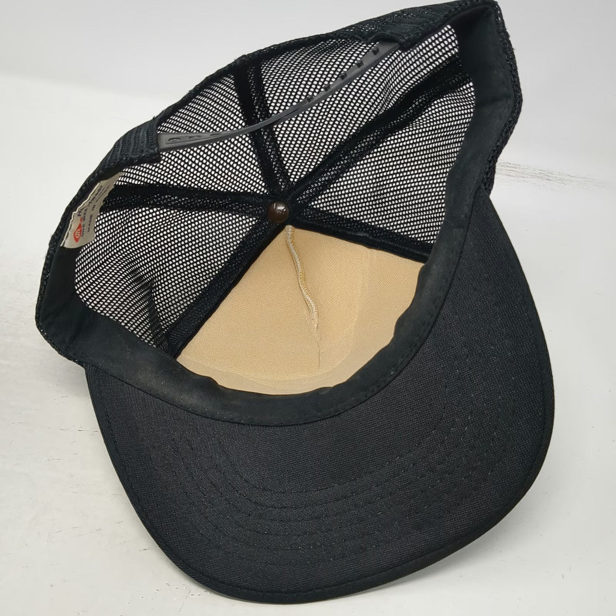 Young An Trucker Hat Black White OSFM Rocky Mountain Electric Mesh Snapback Logo