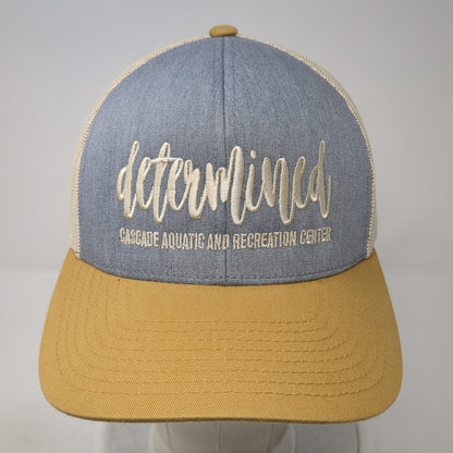 Determined Cascade Aquatic and Recreation Center Trucker Hat Multi OS Mesh Back