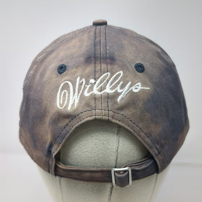 Port & Company Blue One Size Baseball Cap Willys Logo Embroidered Slideback Hat